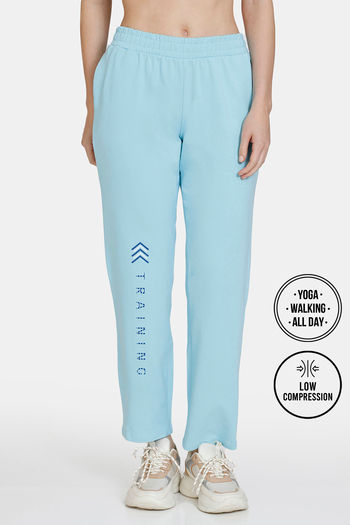 Buy Zelocity All Dry Yoga Track pants - Cabana Blue